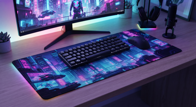 70×30 cm Large Rubber Gaming Desk Pad
