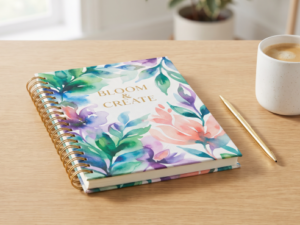 A5 Sublimation Ring-Bound Notebook