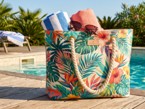 Heavyweight Canvas Beach Tote