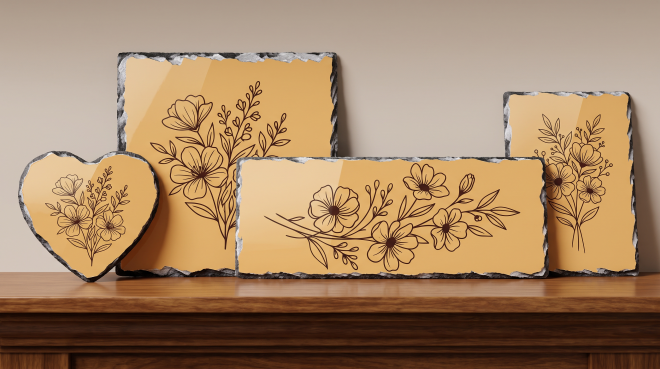 Natural Rock Photo Slate