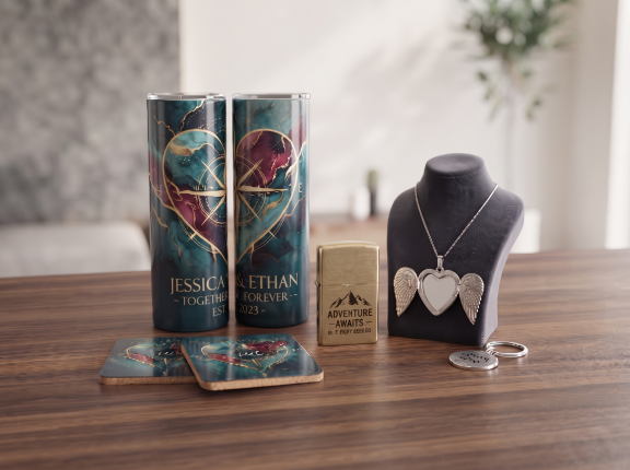 The Ultimate Connected Hearts Couples Gift Set