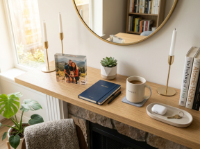 Freestanding Gloss MDF Photo Block - Image 6
