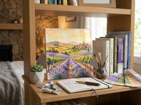 Freestanding Gloss MDF Photo Block - Image 5