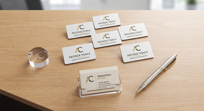 Metal Magnetic Name Badges - Image 4