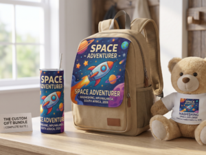 Junior Backpack (Printable Front Flap)