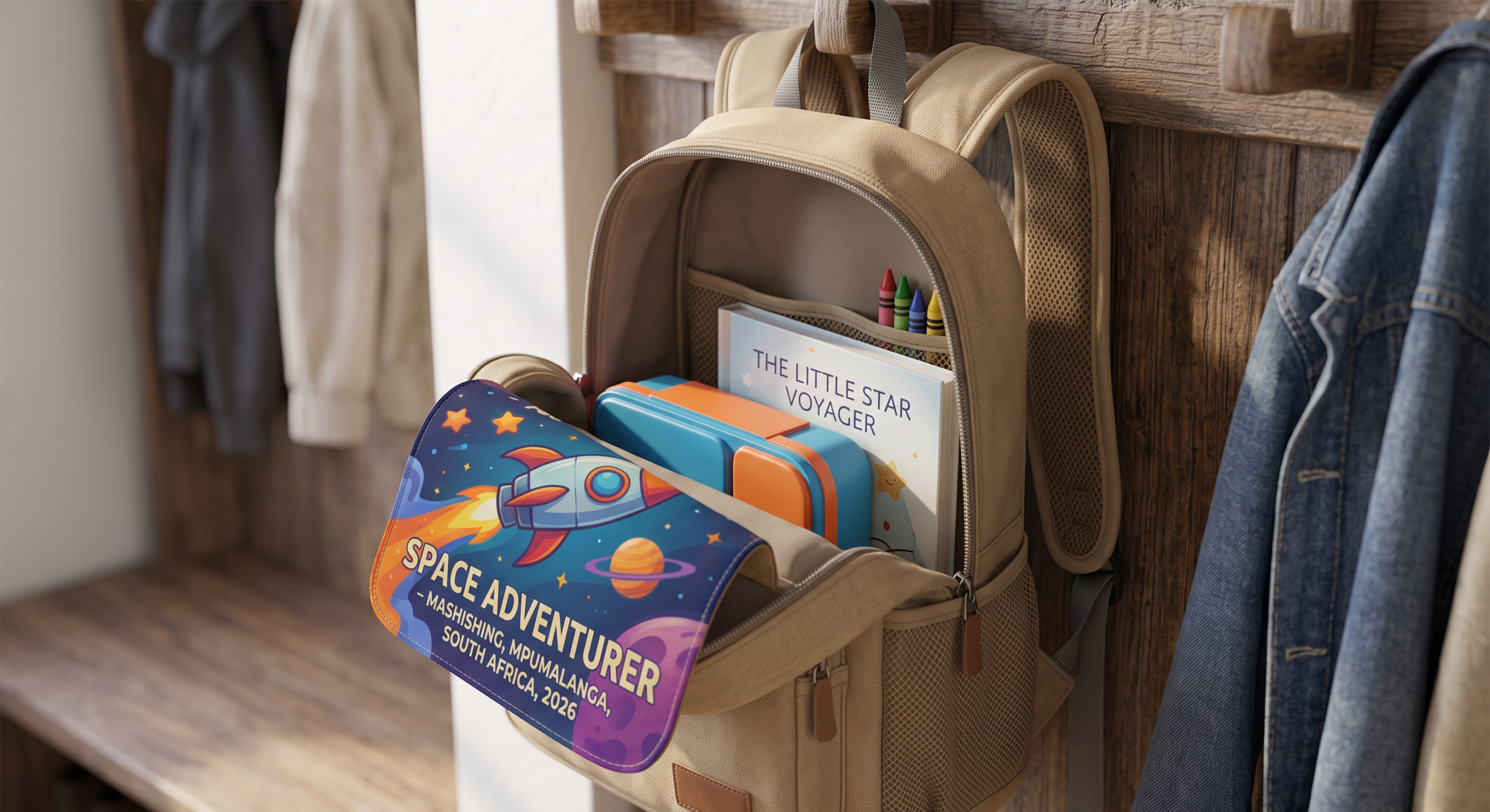 Junior Backpack (Printable Front Flap) - Image 5