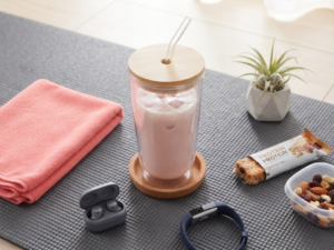 16 oz Skinny Frosted / Clear Glass Tumbler