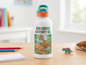 Aluminium Kids Water Bottle (Pull-Cap)