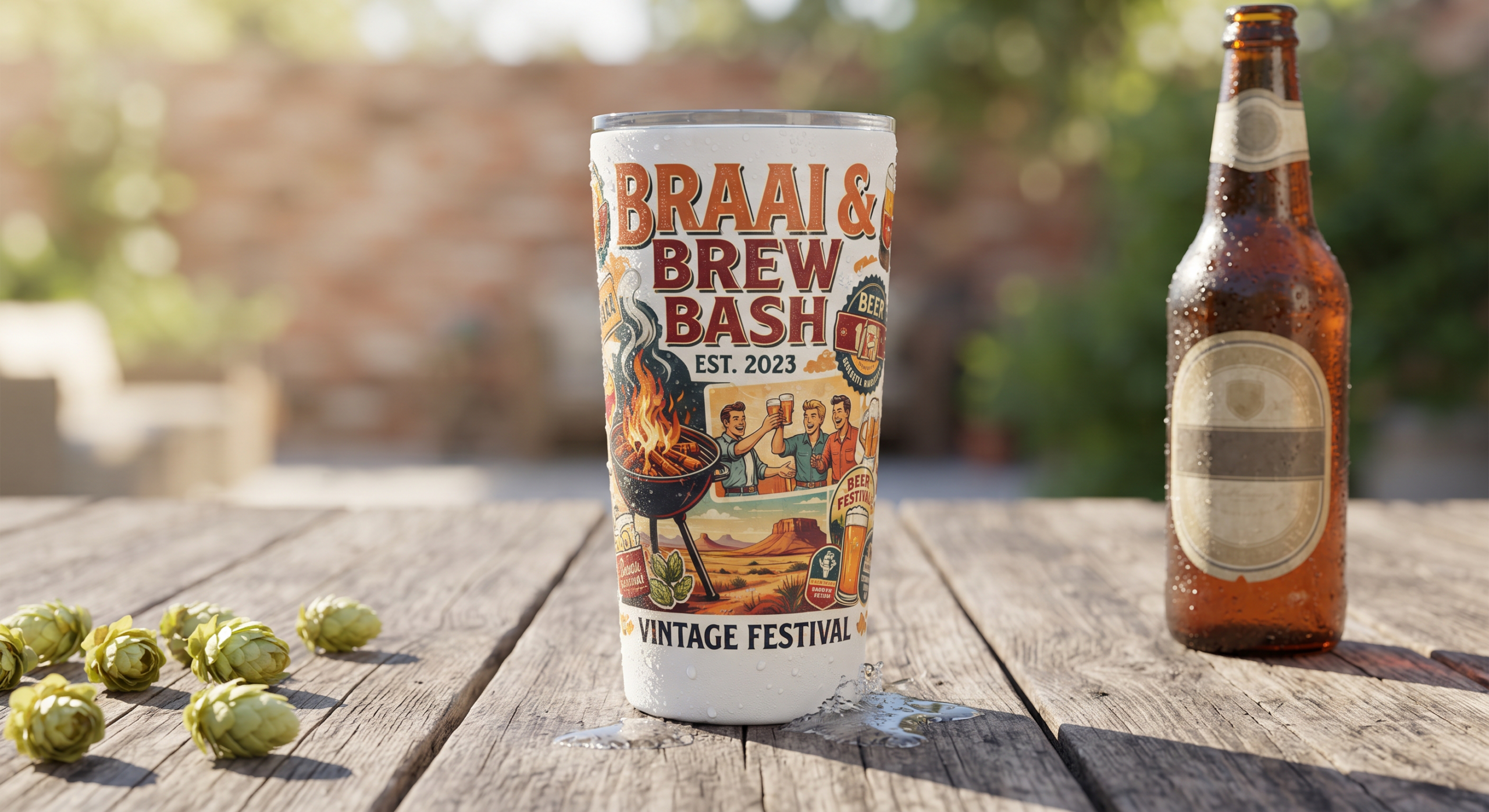 380 ml Stainless Draught Pint Tumbler - Image 2