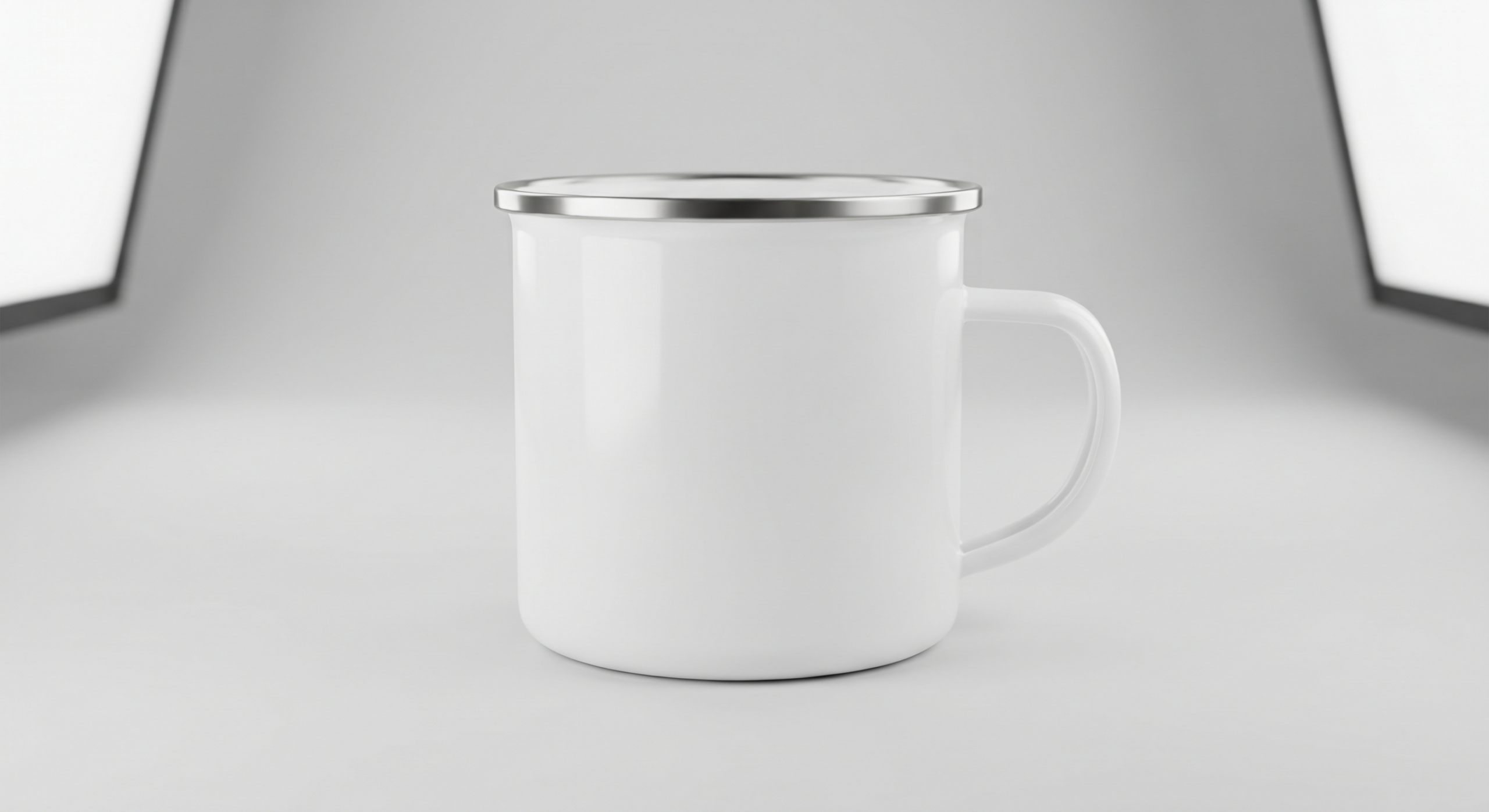 Enamel Camping Mug (Stainless Rim) - Image 2