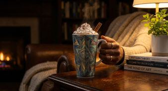 12 oz Ceramic Cone / Latte Mug - Image 2