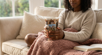 12 oz Ceramic Cone / Latte Mug - Image 5