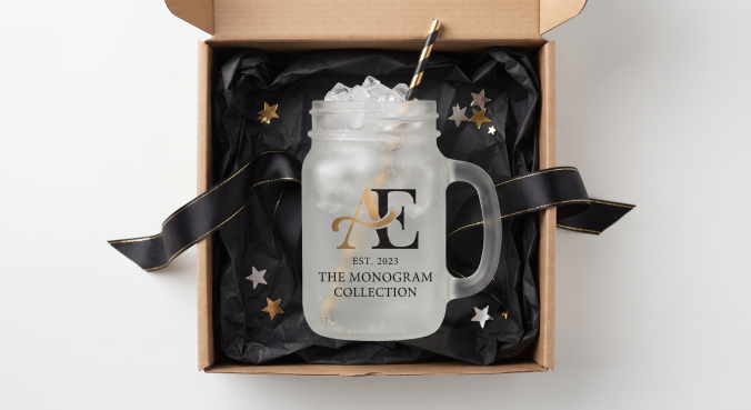 Frosted Glass Mason Jar (+ Lid & Straw) - Image 4
