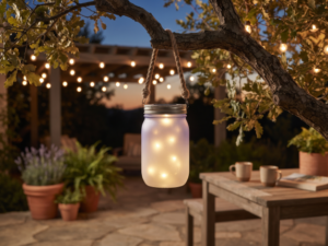 Solar Mason Jar LED