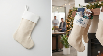 Sublimation Canvas Holiday Stocking - Image 5