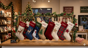 Sublimation Canvas Holiday Stocking - Image 8