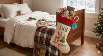 Sublimation Canvas Holiday Stocking - Image 2