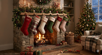 Sublimation Canvas Holiday Stocking