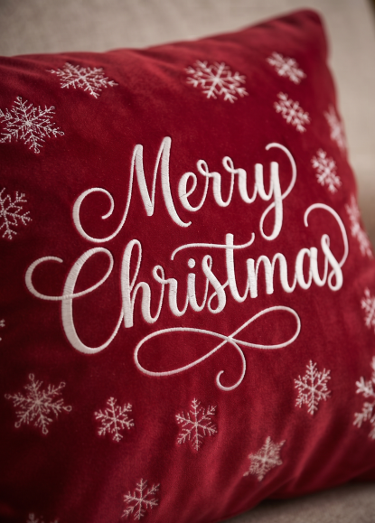 Festive Cozy Corner - Sublimated Cushion Collection - Image 2
