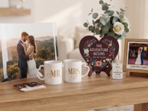 Timeless Elegance Wedding & Anniversary Sublimation Keepsake Set