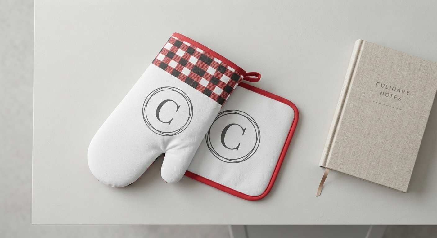 Sublimation Oven Glove & Pot Holder Set - Image 8