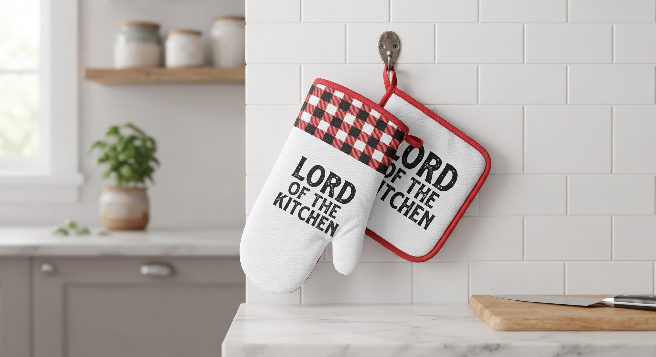 Sublimation Oven Glove & Pot Holder Set - Image 7