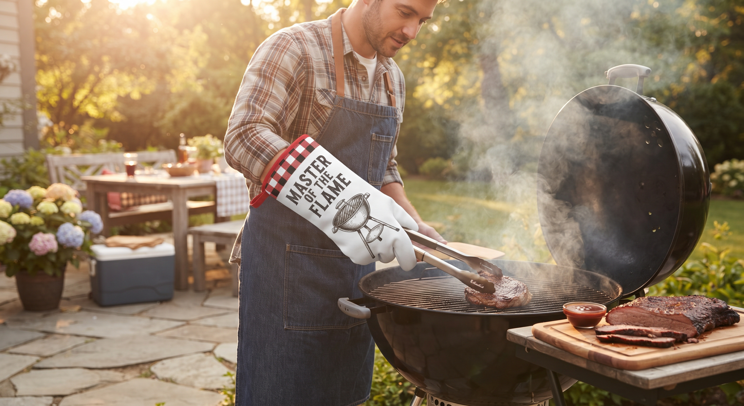 Sublimation Oven Glove & Pot Holder Set - Image 5
