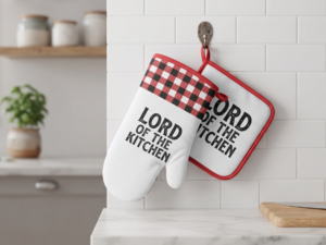 Sublimation Oven Glove & Pot Holder Set