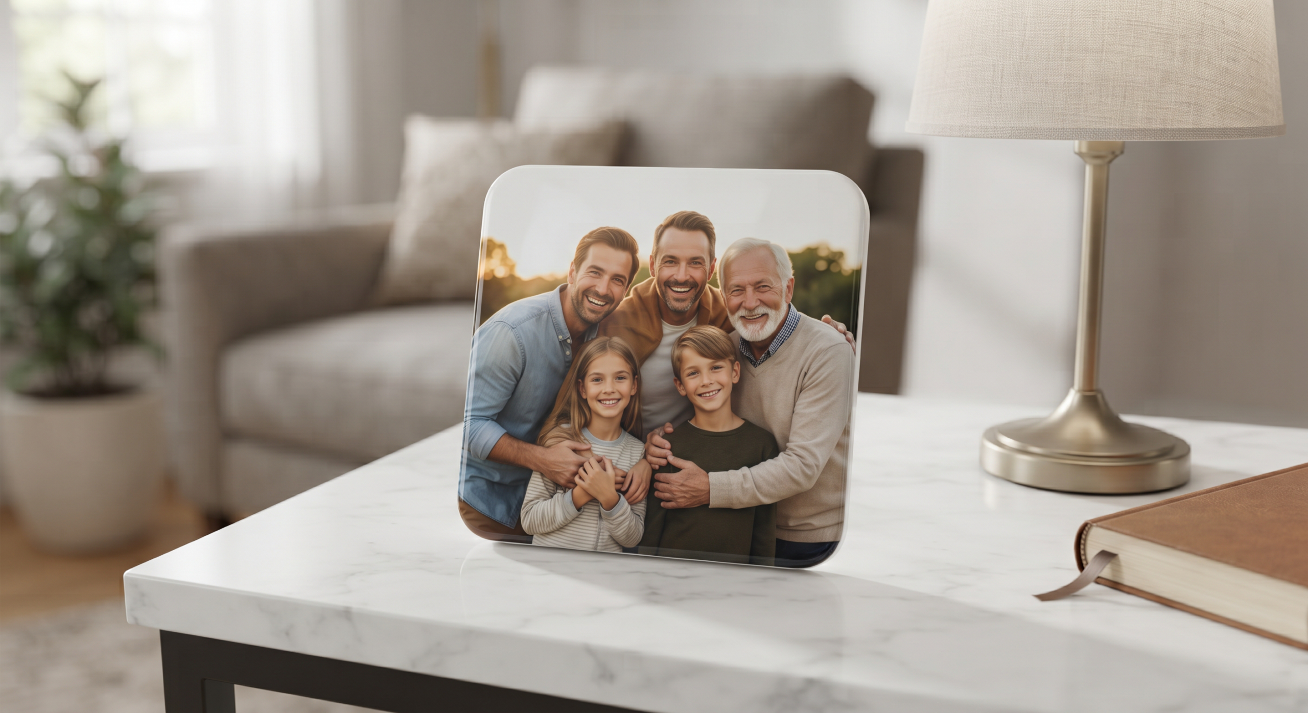 15×15 cm Gloss Ceramic Photo Tile - Image 3