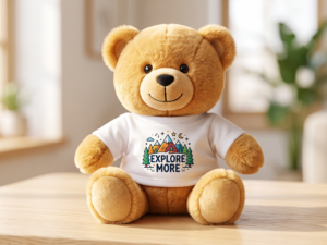 Sublimation Plush Teddy Bear + Mini Tee