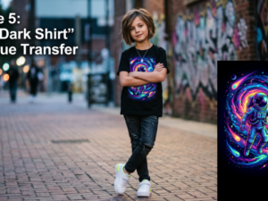 Kids 115g Trilobal Polyester Crew Neck T-Shirt - Custom Sublimation