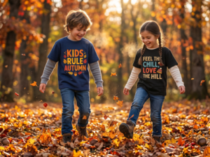 Kids 180g Ultra-Heavyweight 100% Cotton T-Shirt - Custom Print