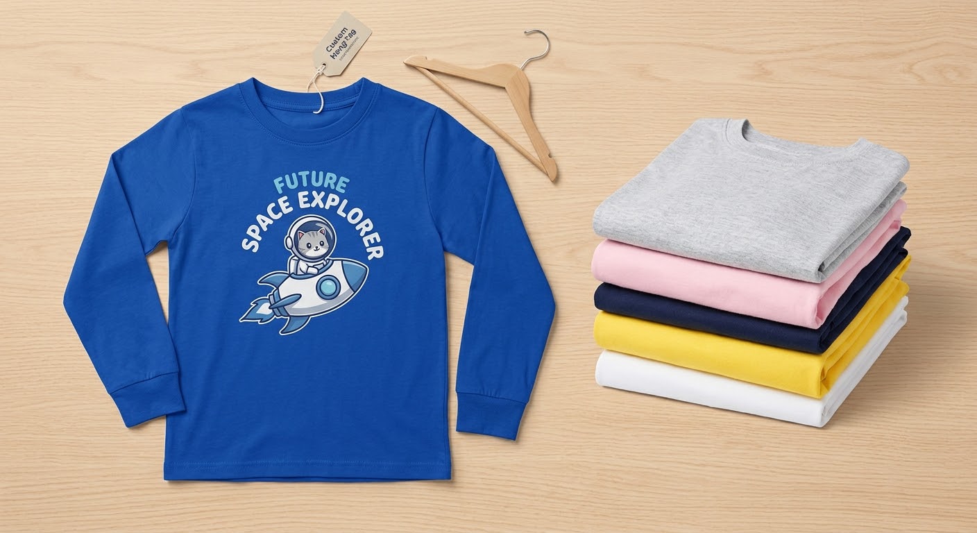 Premium Kids' Long Sleeve T-Shirts. - Image 4