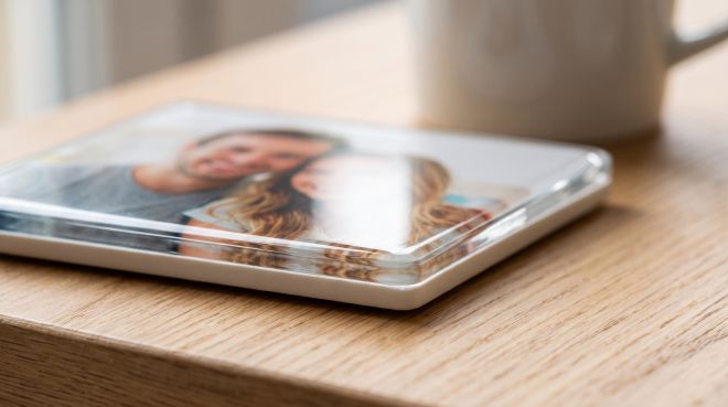 Custom Square 2-Tone Sublimation Coasters (Set of 4) - Image 3