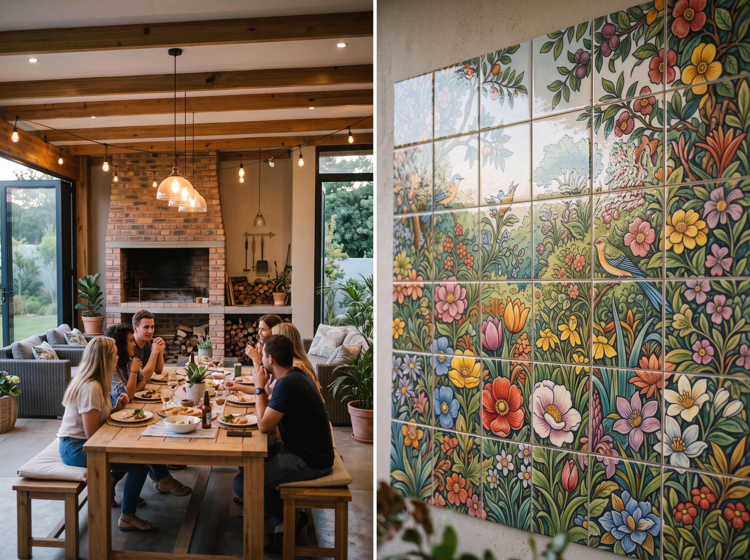 Custom Photo Ceramic Tile Wall Mural | Bespoke Architectural & Home Decor - Image 8