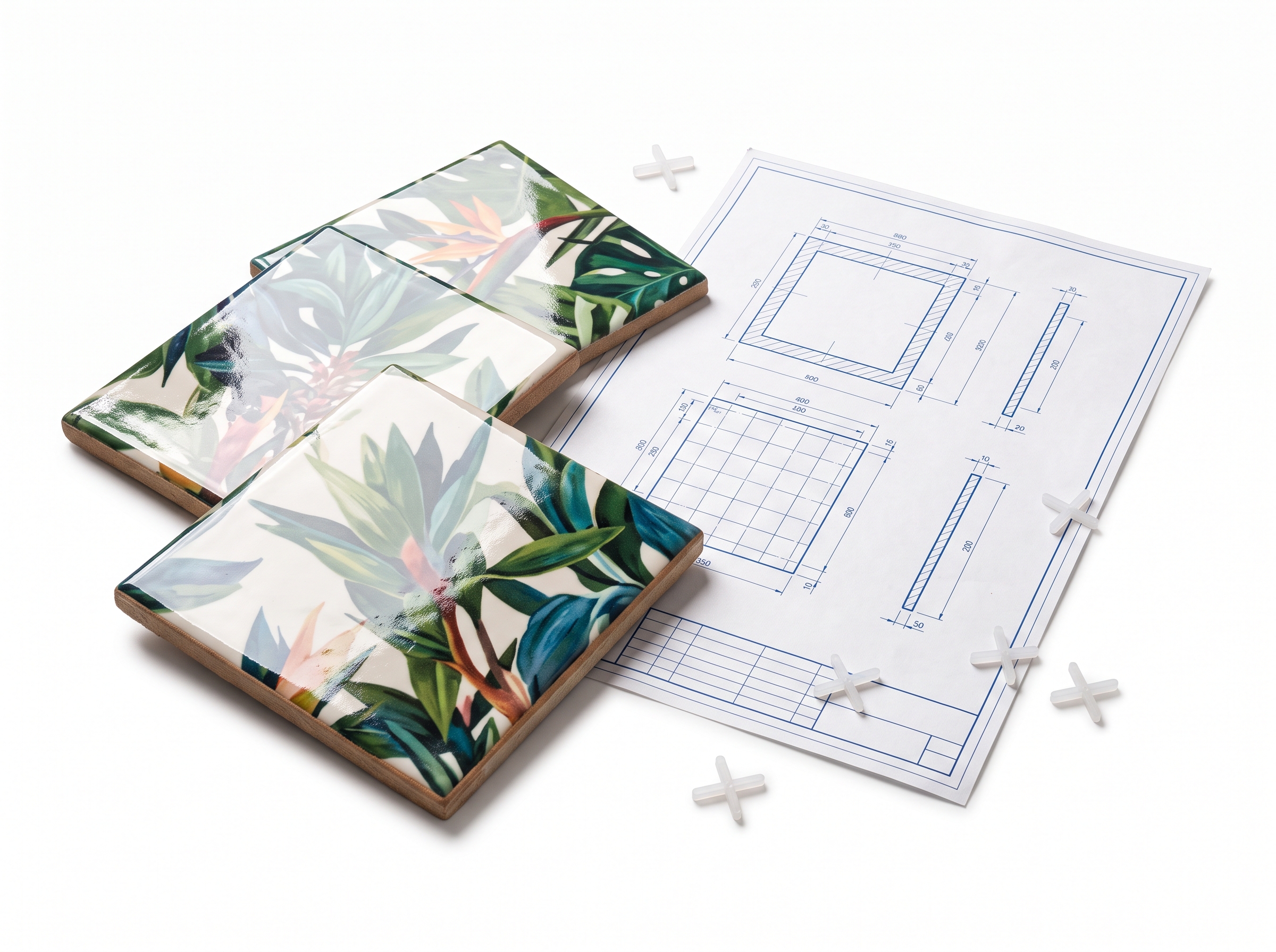 Custom Photo Ceramic Tile Wall Mural | Bespoke Architectural & Home Decor - Image 2