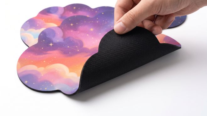 Custom Printed Novelty Desk Mat with Non-Slip Rubber Base - Image 4
