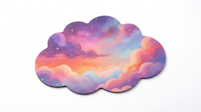 Custom Printed Novelty Desk Mat with Non-Slip Rubber Base - Image 2