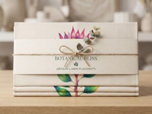 Sublimation Linen Placemat set of 6