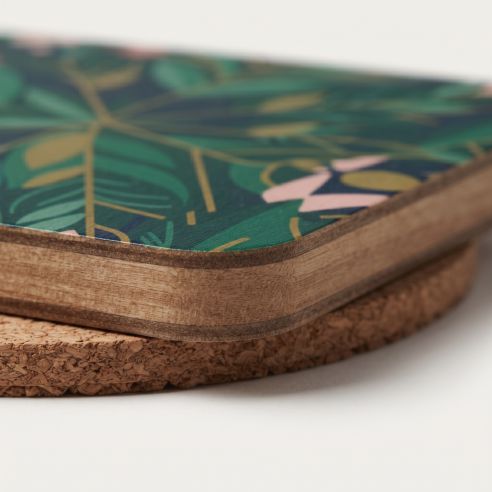 Custom Printed Square & Round Heat-Resistant Drink Coasters (9cm & 10cm Sizes) - Image 4