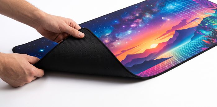Personalized Extra-Large Desk Mat with Non-Slip Rubber Base - Image 4