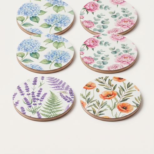 Custom Printed Square & Round Heat-Resistant Drink Coasters (9cm & 10cm Sizes) - Image 10