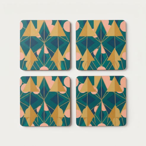Custom Printed Square & Round Heat-Resistant Drink Coasters (9cm & 10cm Sizes) - Image 11